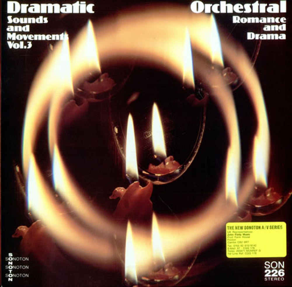 Jerzy Matukis Dramatic - Sounds And Movements Vol. 3 German vinyl LP album (LP record) SON226