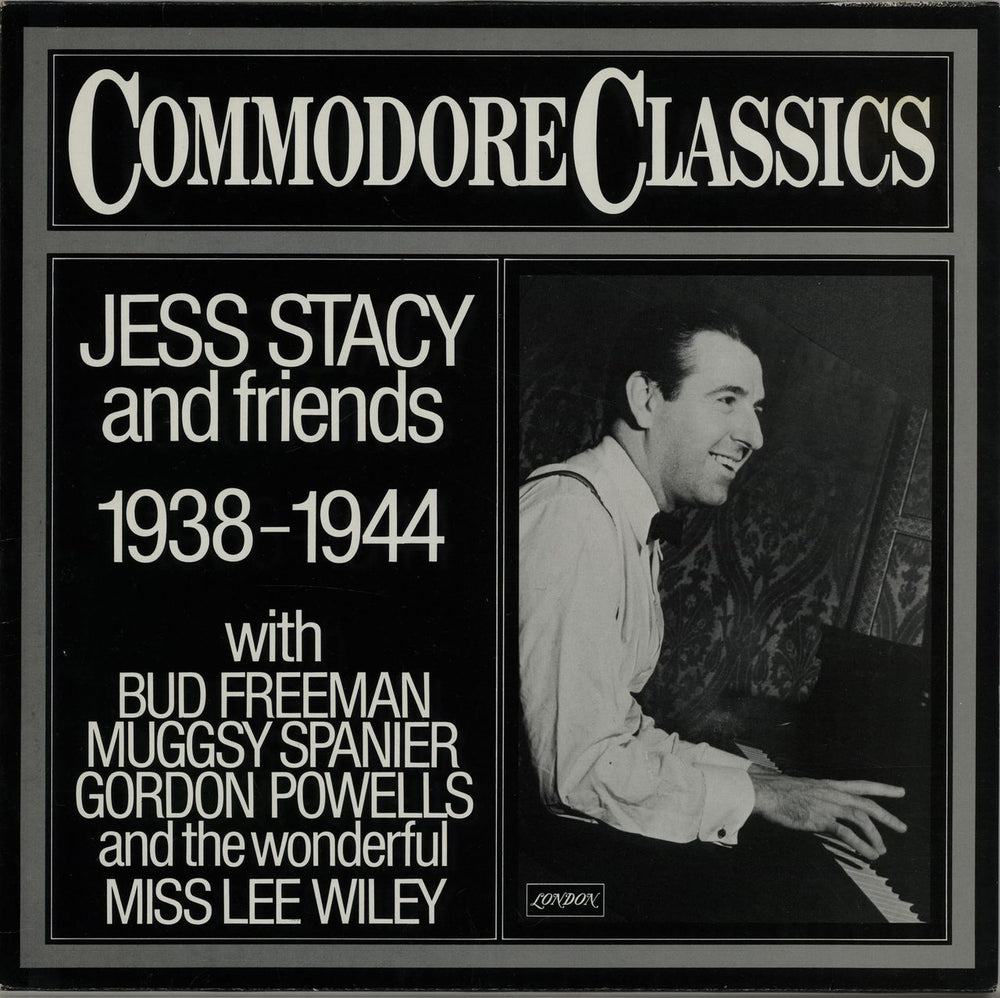 Jess Stacy Jess Stacy And Friends 1938-1944 German vinyl LP album (LP record) 6.24298AG