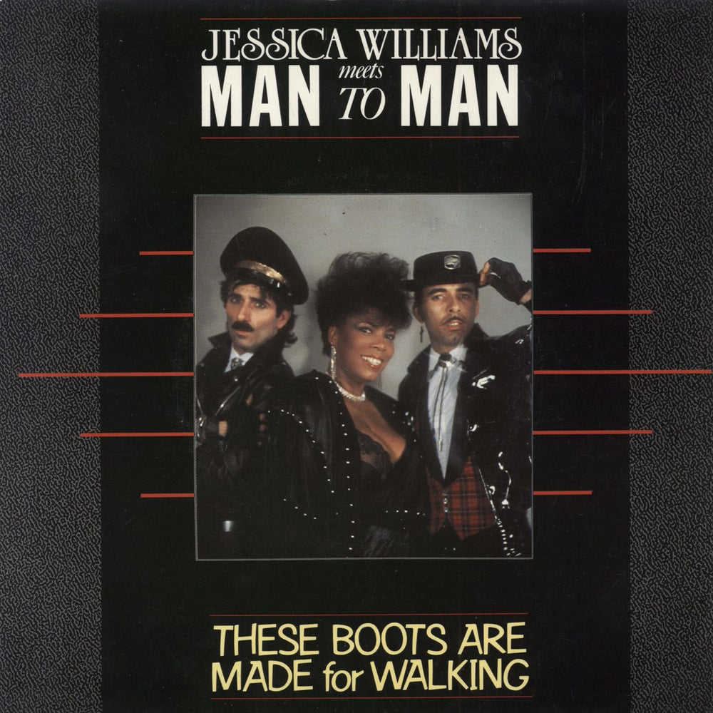 Jessica Williams These Boots Are Made For Walking UK 7" vinyl single (7 inch record / 45) DMR3