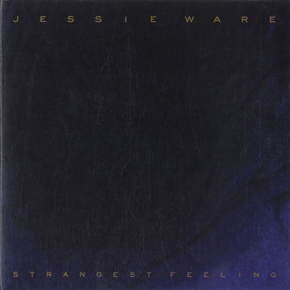 Jessie Ware Strangest Feeling UK Promo CD single (CD5 / 5") PROMOPMR007