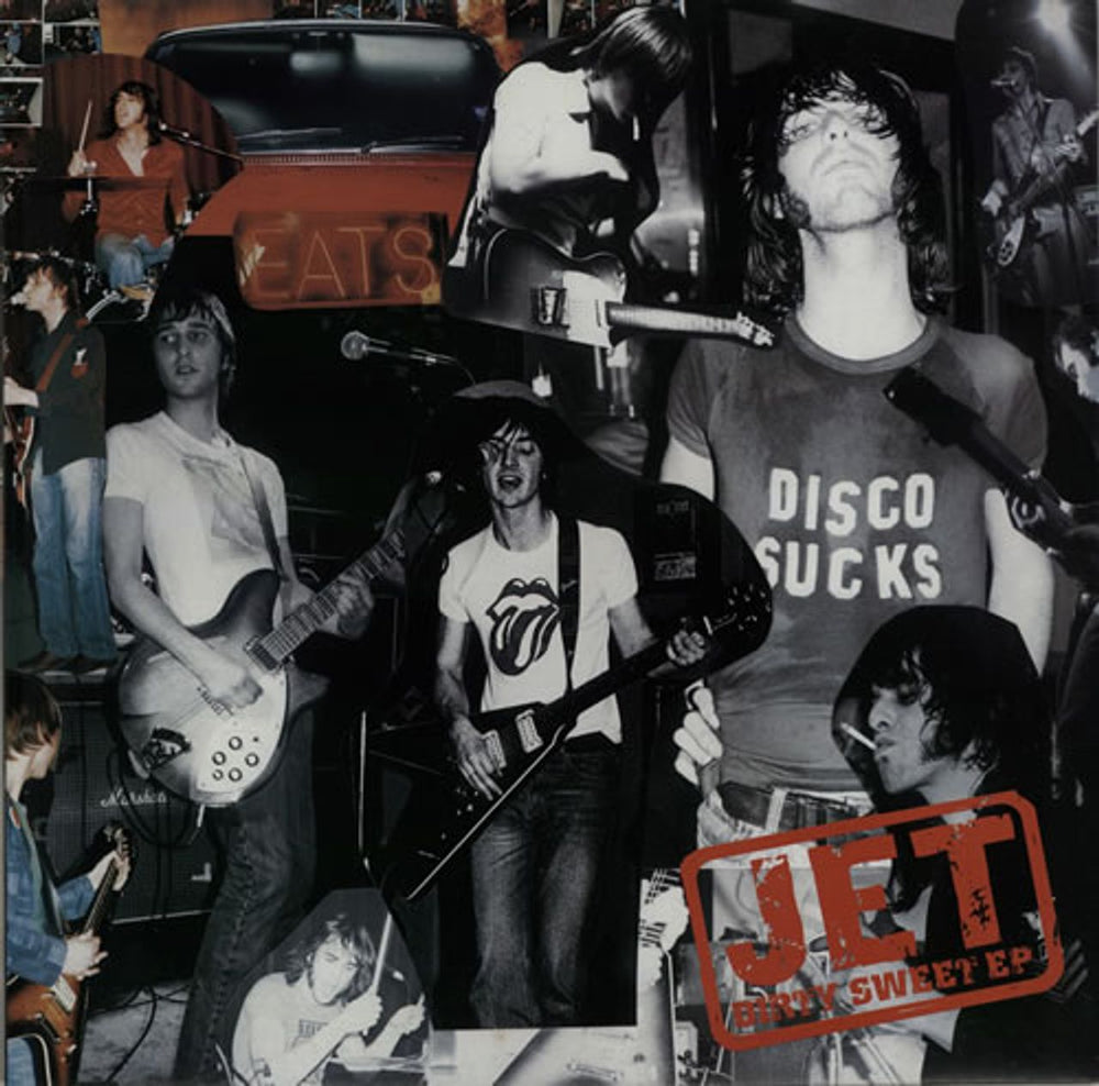 Jet Dirty Sweet EP - Low Number 2nd/Green Label Australian 12" vinyl single (12 inch record / Maxi-single) RUB149