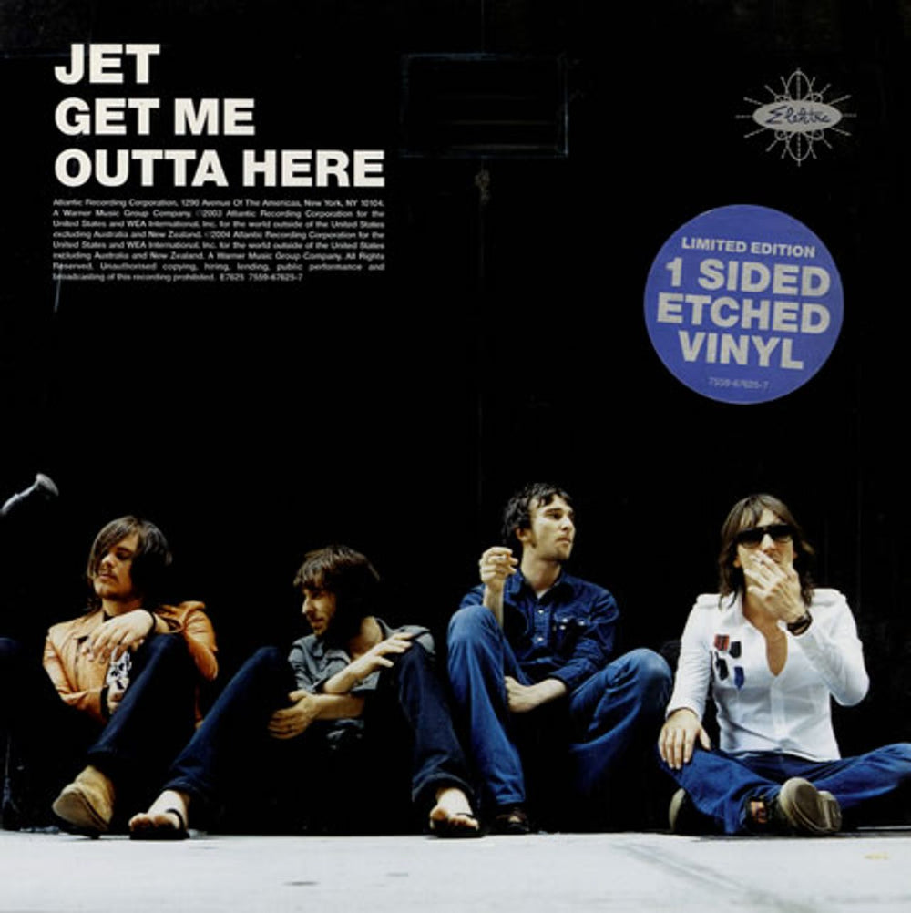 Jet Get Me Outta Here UK 7" vinyl single (7 inch record / 45) E7625