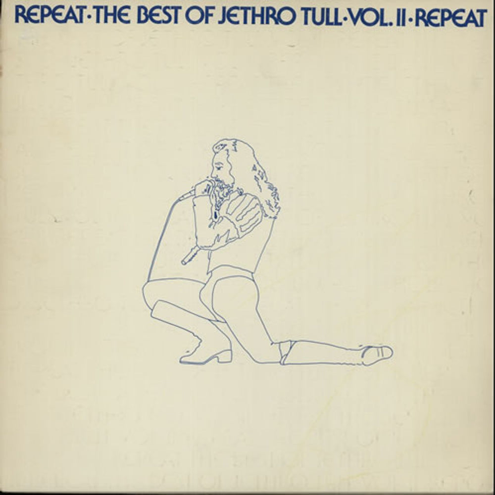 Jethro Tull Repeat - The Best Of Jethro Tull Vol. II - 1st - EX UK vinyl LP album (LP record) CHR1135