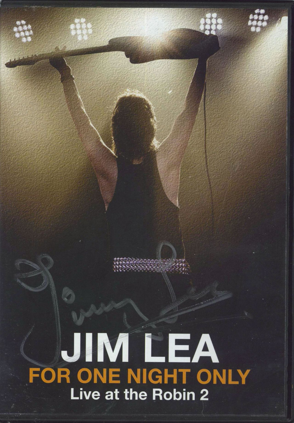 Jim Lea For One Night Only - Live at the Robin 2 - Autographed UK DVD WNRD2599