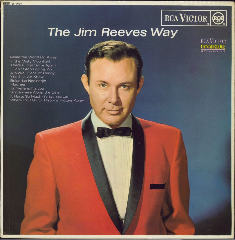 Jim Reeves The Jim Reeves Way UK vinyl LP album (LP record) SF-7694