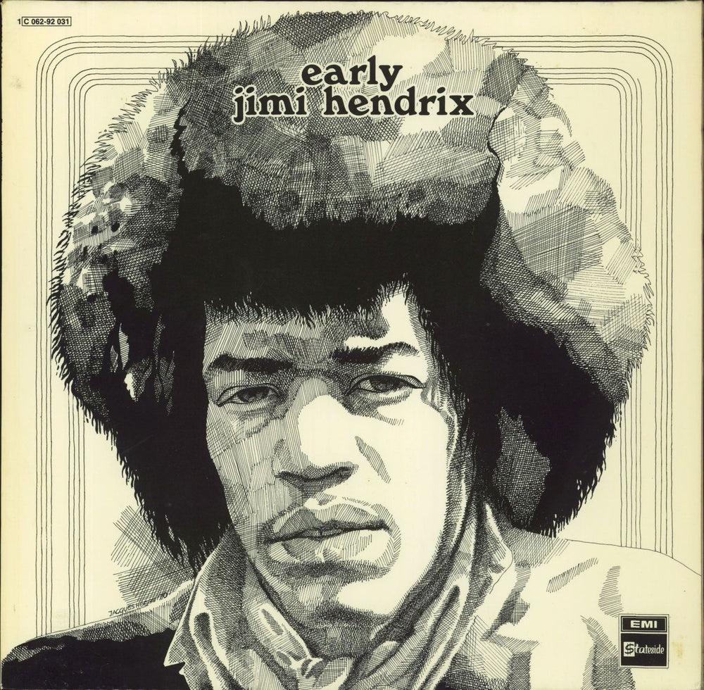 Jimi Hendrix Early Jimi Hendrix German vinyl LP album (LP record) 1C062-92031