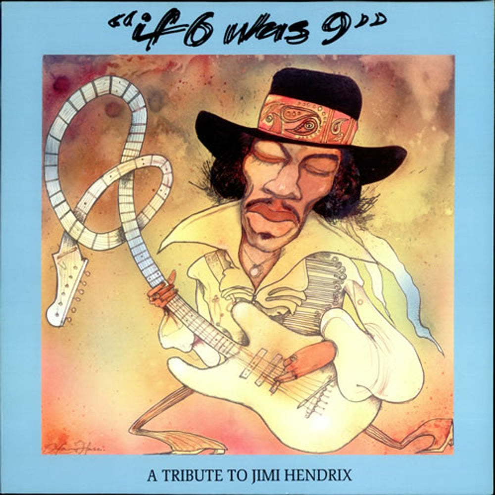 Jimi Hendrix If 6 Was 9 - A Tribute To Jimi Hendrix Dutch vinyl LP album (LP record) ILLUSION008