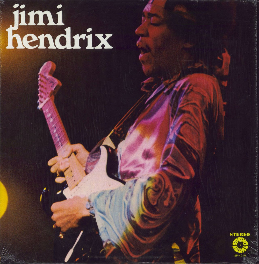 Jimi Hendrix Jimi Hendrix - shrink US vinyl LP album (LP record) SP-4010