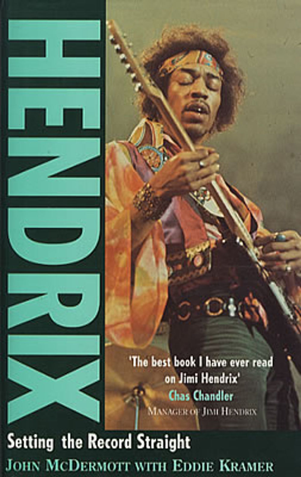 Jimi Hendrix Setting The Record Straight UK book 0-316-90518-6