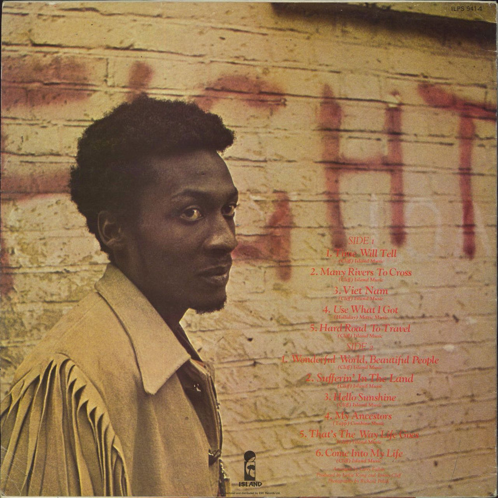 Jimmy Cliff Jimmy Cliff - EX UK vinyl LP album (LP record)