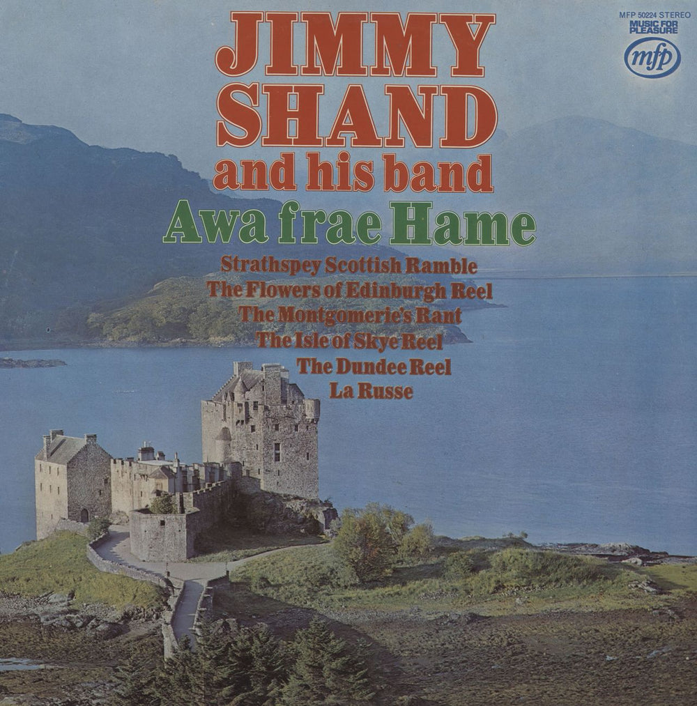 Jimmy Shand And His Band Awa Frae Hame UK vinyl LP album (LP record) MFP50224