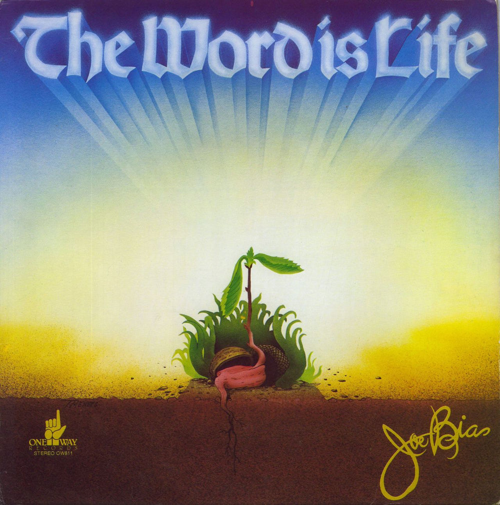 Joe Bias The Word Is Life US vinyl LP album (LP record) OW811