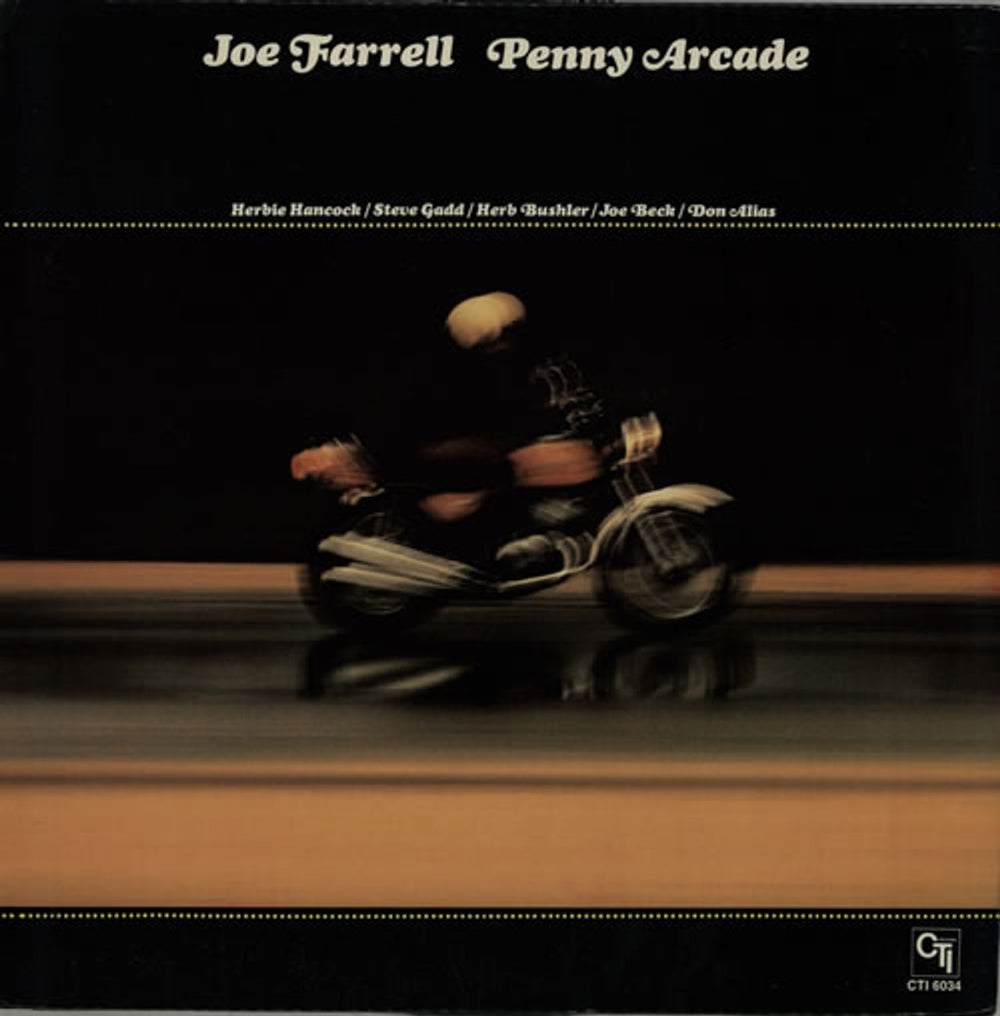 Joe Farrell Penny Arcade US vinyl LP album (LP record) CTI6034