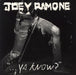 Joey Ramone ...Ya Know? UK 2-LP vinyl record set (Double LP Album) 538002131