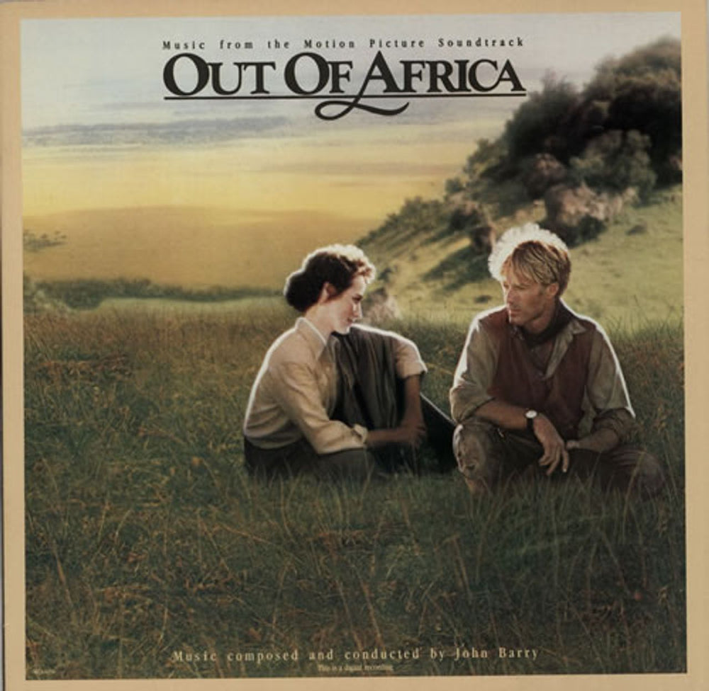 John Barry (Composer) Out Of Africa US vinyl LP album (LP record) MCA-6158