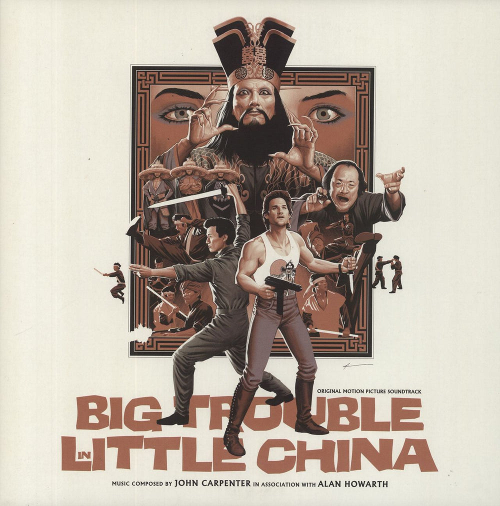 John Carpenter Big Trouble In Little China US vinyl LP album (LP record) MOND-124