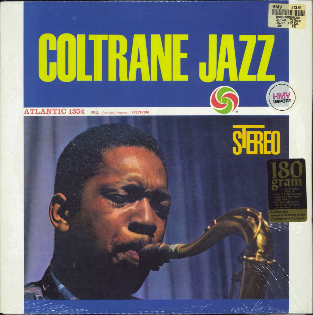 John Coltrane Coltrane Jazz - 180g - Shrink + Hype Sticker UK vinyl LP album (LP record) SD-1354