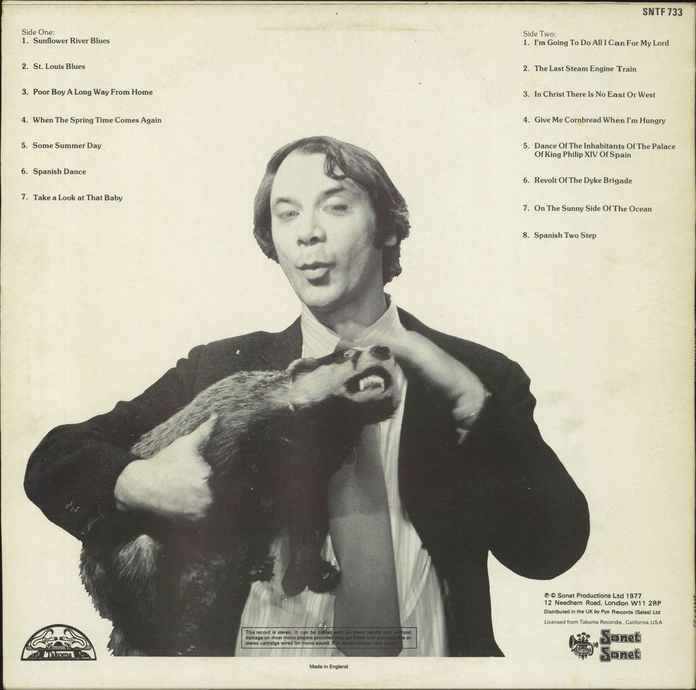 John Fahey The Best of John Fahey 1959-1977 UK vinyl LP album (LP record)