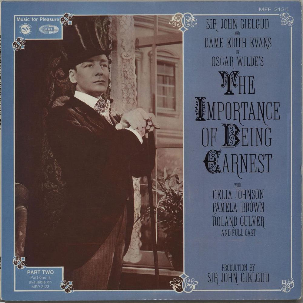 John Gielgud The Importance Of Being Earnest UK 2-LP vinyl record set (Double LP Album) JG22LTH523810