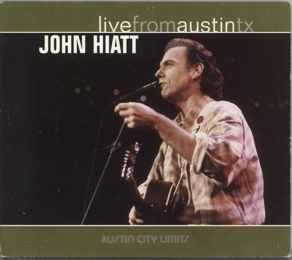 John Hiatt Live From Austin TX US Promo CD album (CDLP) NW6086