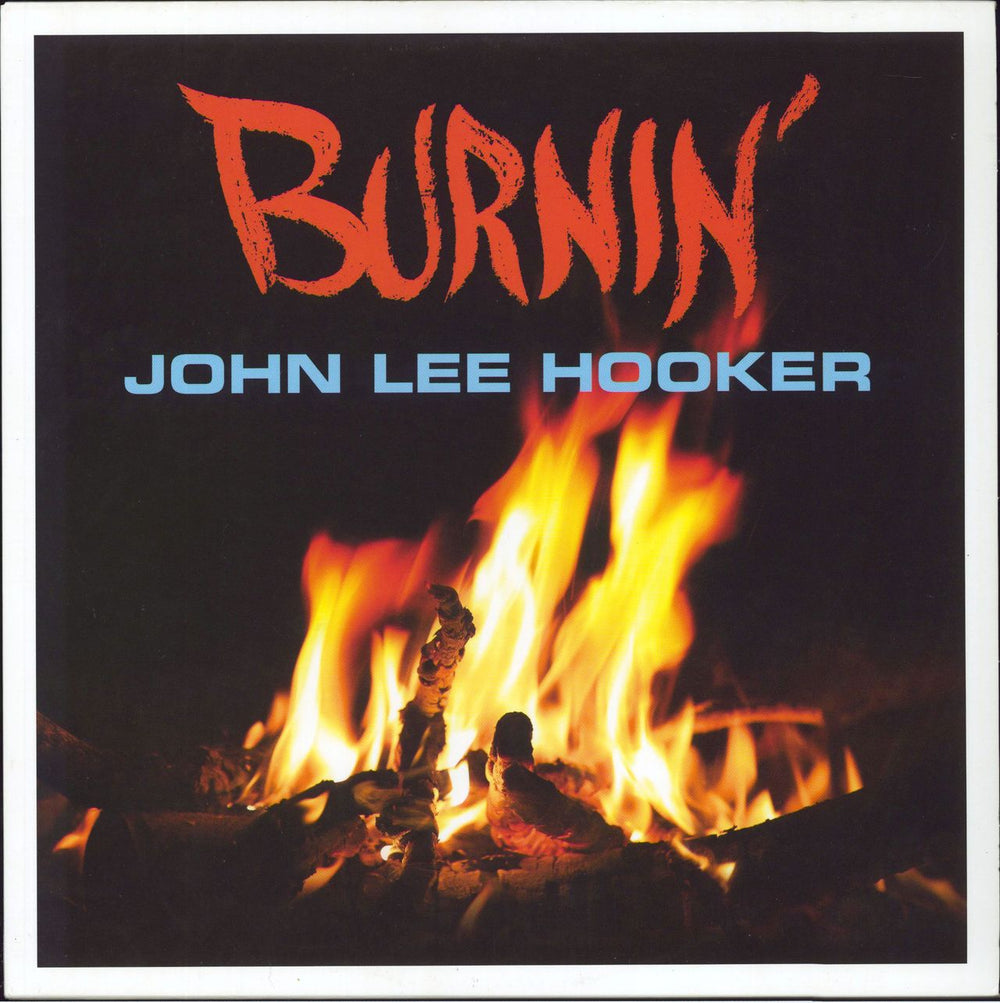 John Lee Hooker Burnin' - 180gm UK vinyl LP album (LP record) NOTLP202