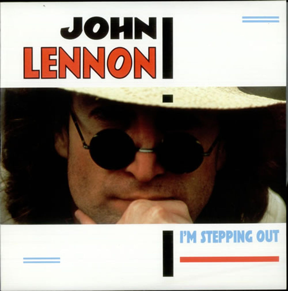 John Lennon I'm Stepping Out UK 12" vinyl single (12 inch record / Maxi-single) POSPX702