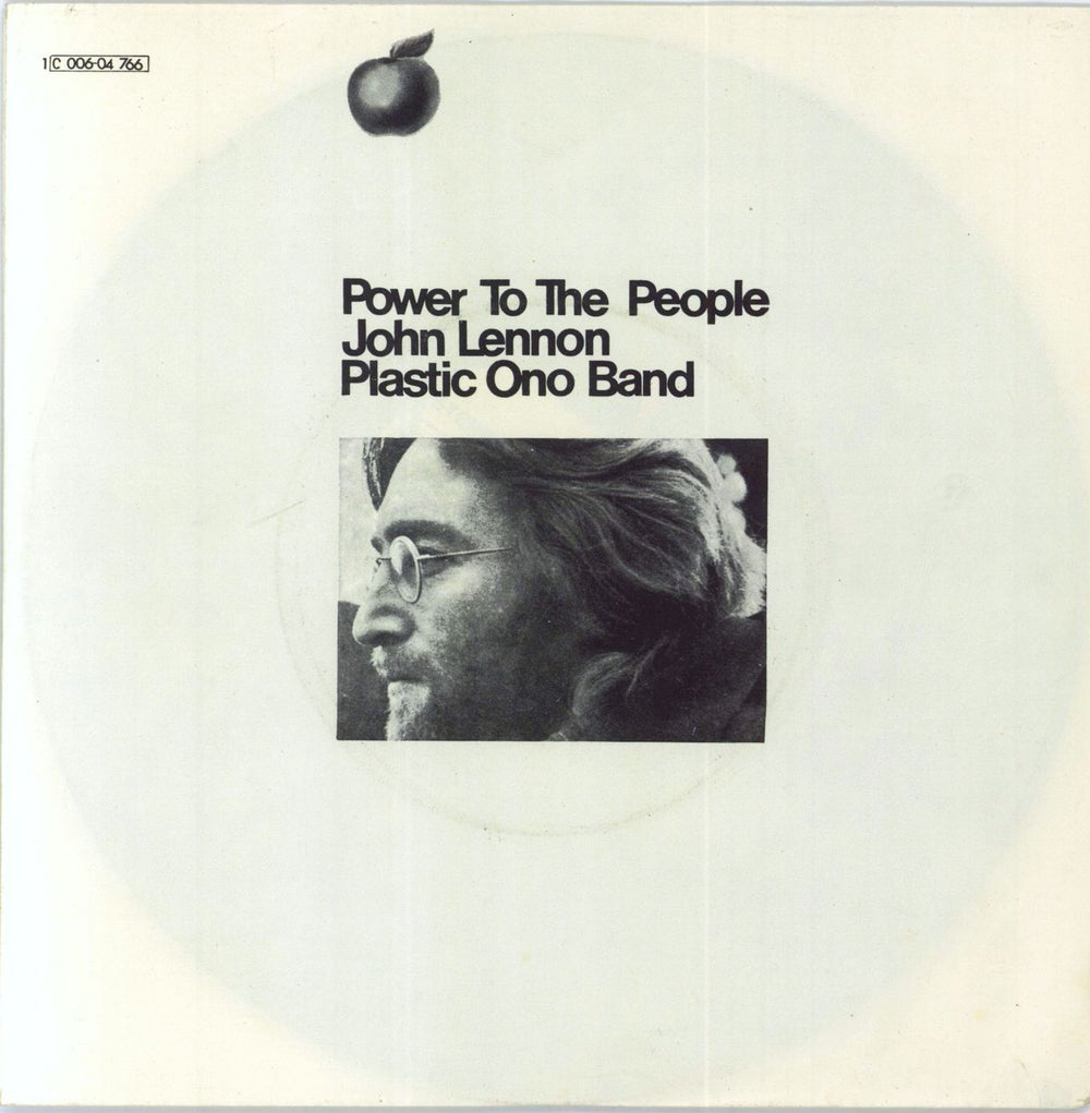 John Lennon Power To The People German 7" vinyl single (7 inch record / 45) 1C006-04766