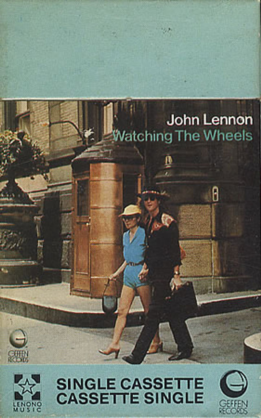 John Lennon Watching The Wheels UK cassette single K79207M