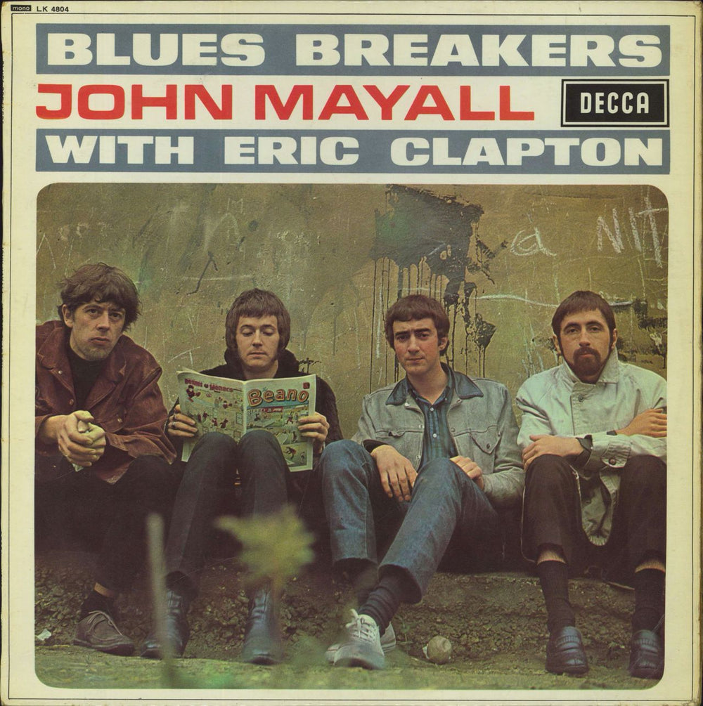 John Mayall Blues Breakers - 1st (A) - VG UK vinyl LP album (LP record) LK4804