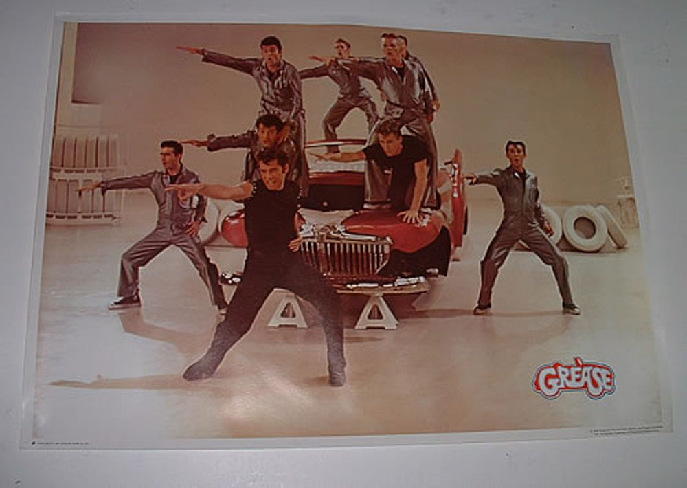 John Travolta Grease - John & Gang Of Nine US poster 28 X 20 POSTER