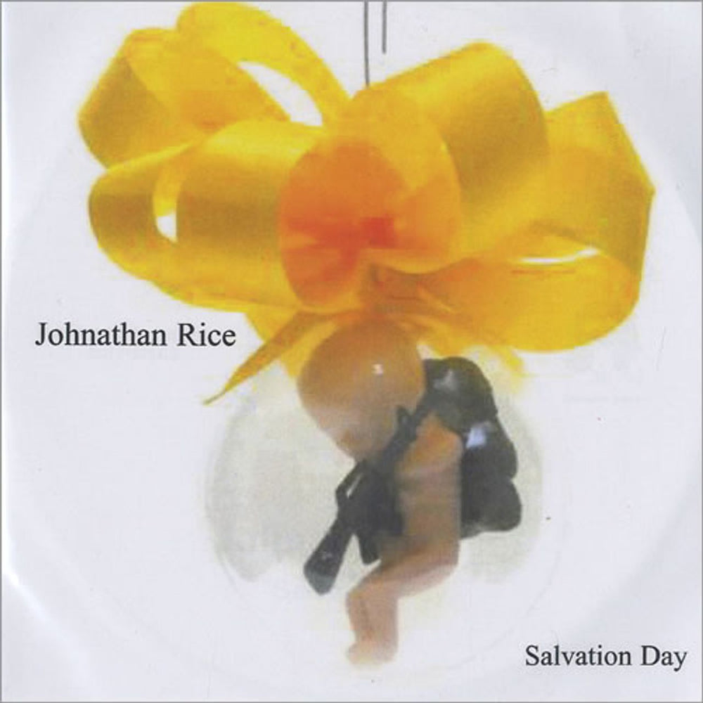 Johnathan Rice Salvation Day UK Promo CD-R acetate CD-R ACETATE