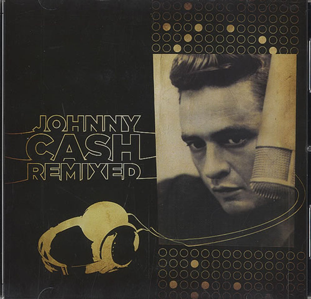 Johnny Cash Remixed US Promo CD album (CDLP) COMDJ33-2