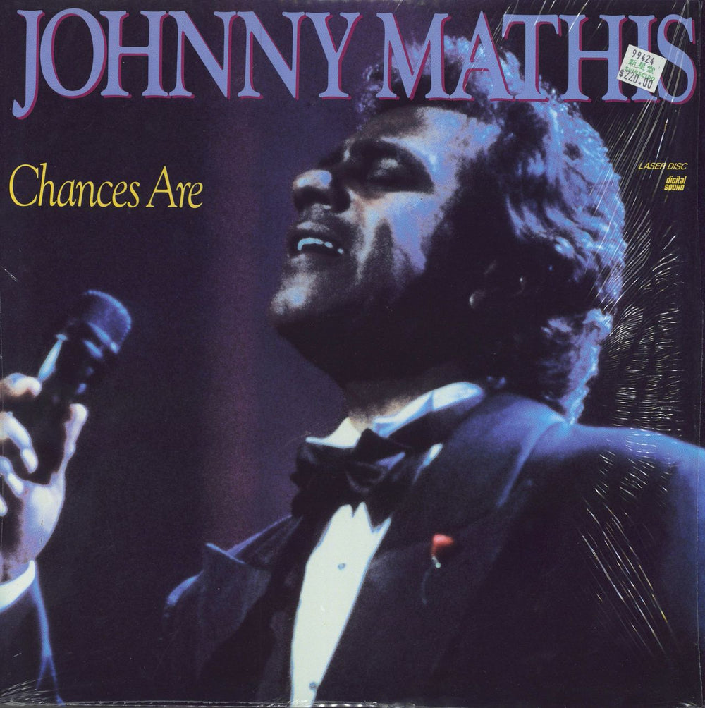 Johnny Mathis Chances Are US laserdisc / lazerdisc MLV49071