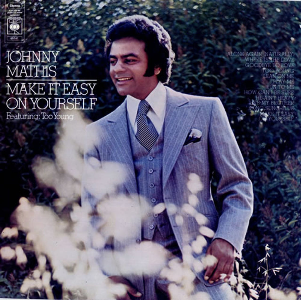 Johnny Mathis Make It Easy On Yourself UK vinyl LP album (LP record) 65161