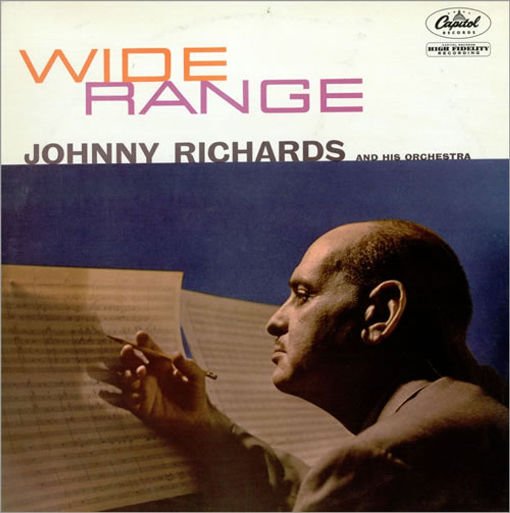 Johnny Richards Wide Range UK vinyl LP album (LP record) T885