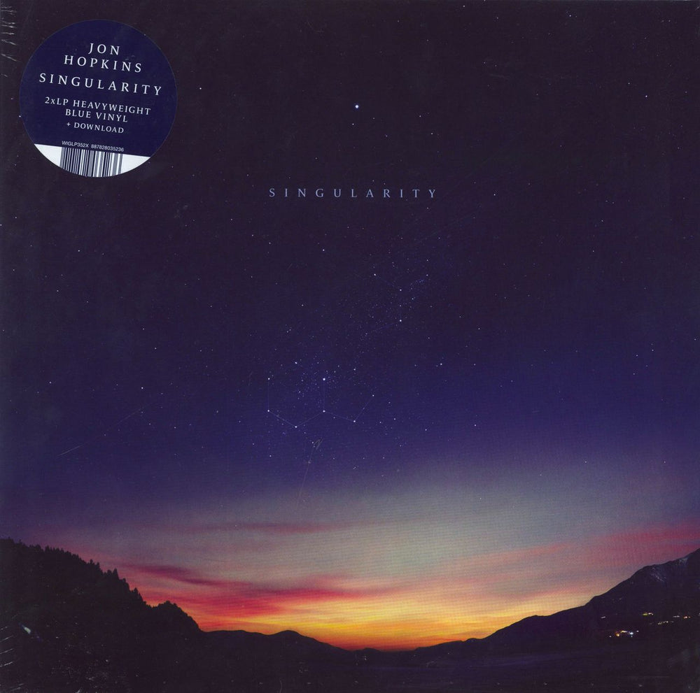 Jon Hopkins Singularity - Midnight Blue Vinyl - Sealed UK 2-LP vinyl record set (Double LP Album) WIGLP352X