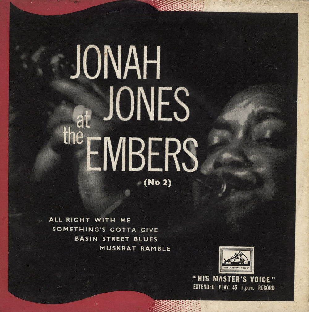 Jonah Jones Jonah Jones At The Embers No2 UK 7" vinyl single (7 inch record / 45) 7EG8220