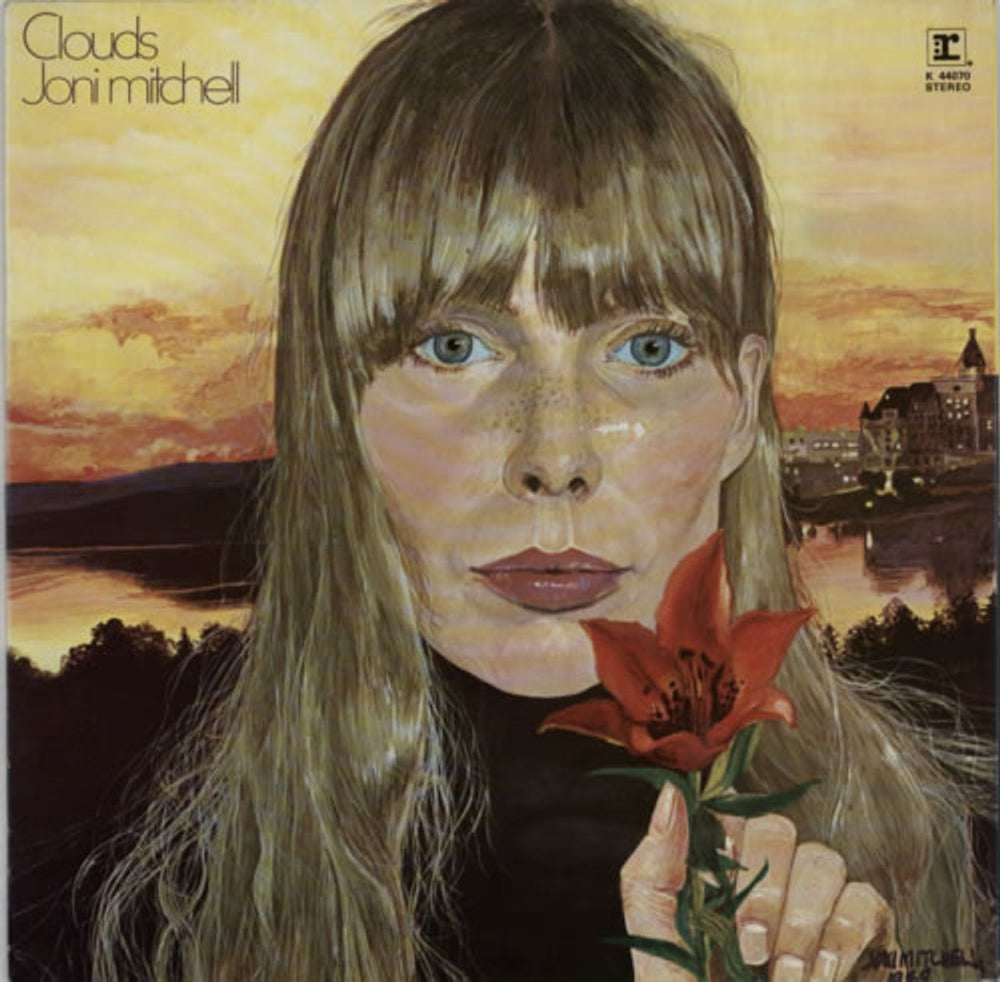 Joni Mitchell Clouds German vinyl LP album (LP record) K44070