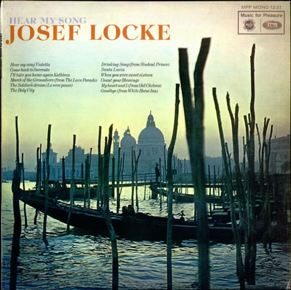 Josef Locke Hear My Song UK vinyl LP album (LP record) MFP1231