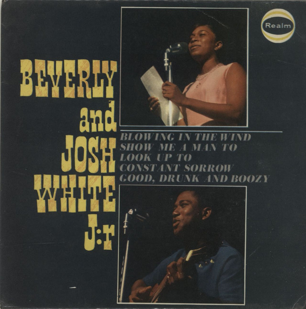 Josh White Jr. Beverly And Josh White Jr. UK 7" vinyl single (7 inch record / 45) REP4003