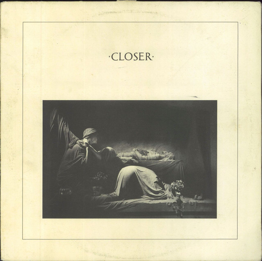 Joy Division Closer - 1st - Red - VG UK vinyl LP album (LP record) FACT25