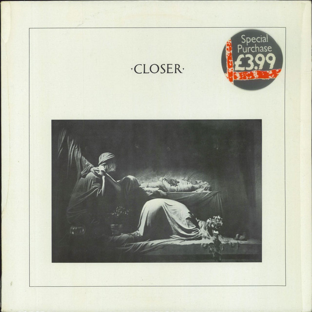 Joy Division Closer - Shrink Italian vinyl LP album (LP record) FACT25