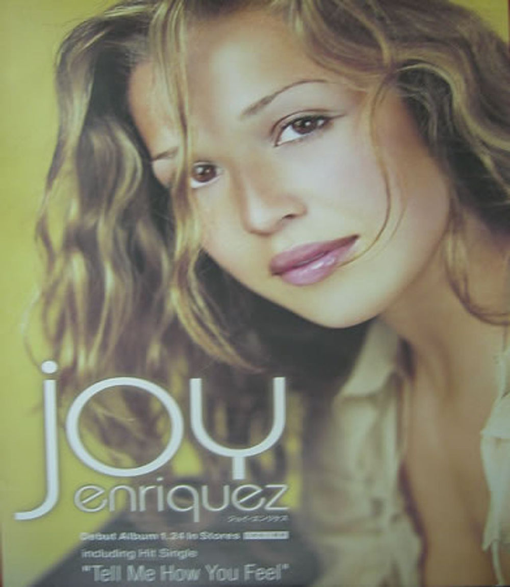 Joy Enriquez Joy Enriquez Japanese Promo poster PROMO POSTER