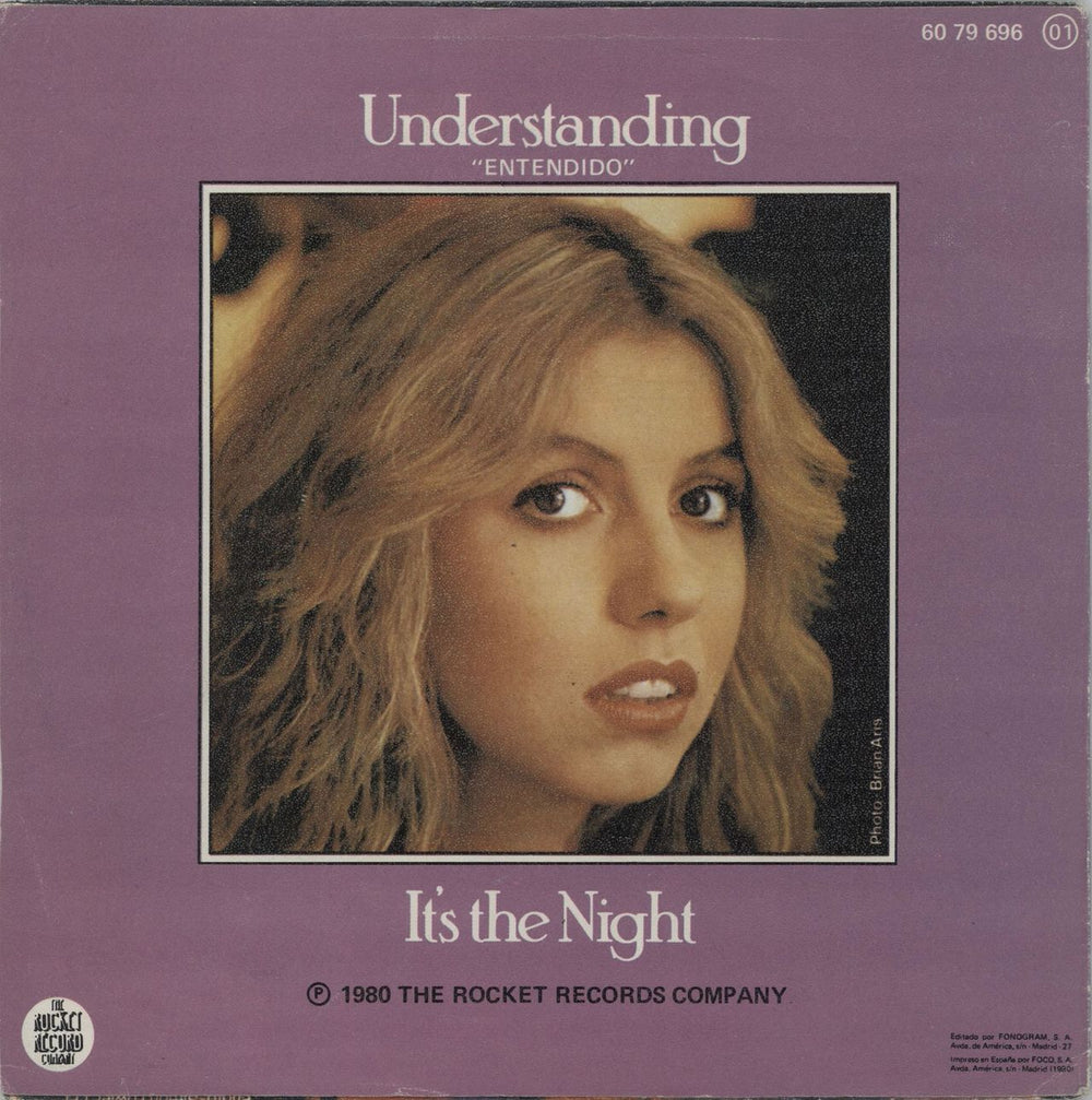 Judie Tzuke Understanding Spanish 7" vinyl single (7 inch record / 45) TZU07UN666635