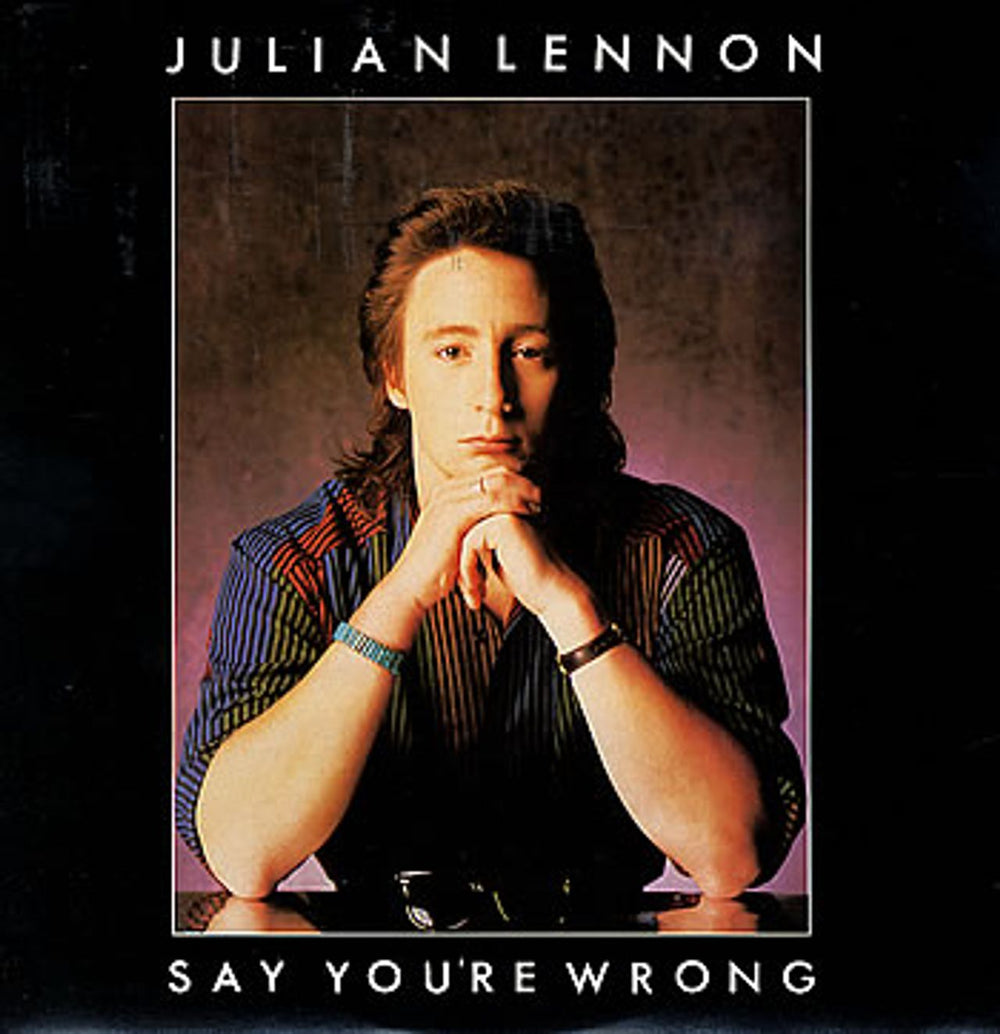 Julian Lennon Say You're Wrong UK 12" vinyl single (12 inch record / Maxi-single) JL312