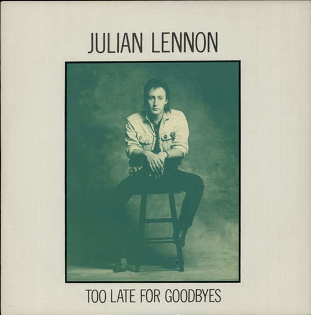 Julian Lennon Too Late For Goodbyes UK 12" vinyl single (12 inch record / Maxi-single) JL112