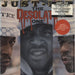 Just-Ice The Desolate One - stickered shrink US vinyl LP album (LP record) LPRE-82010