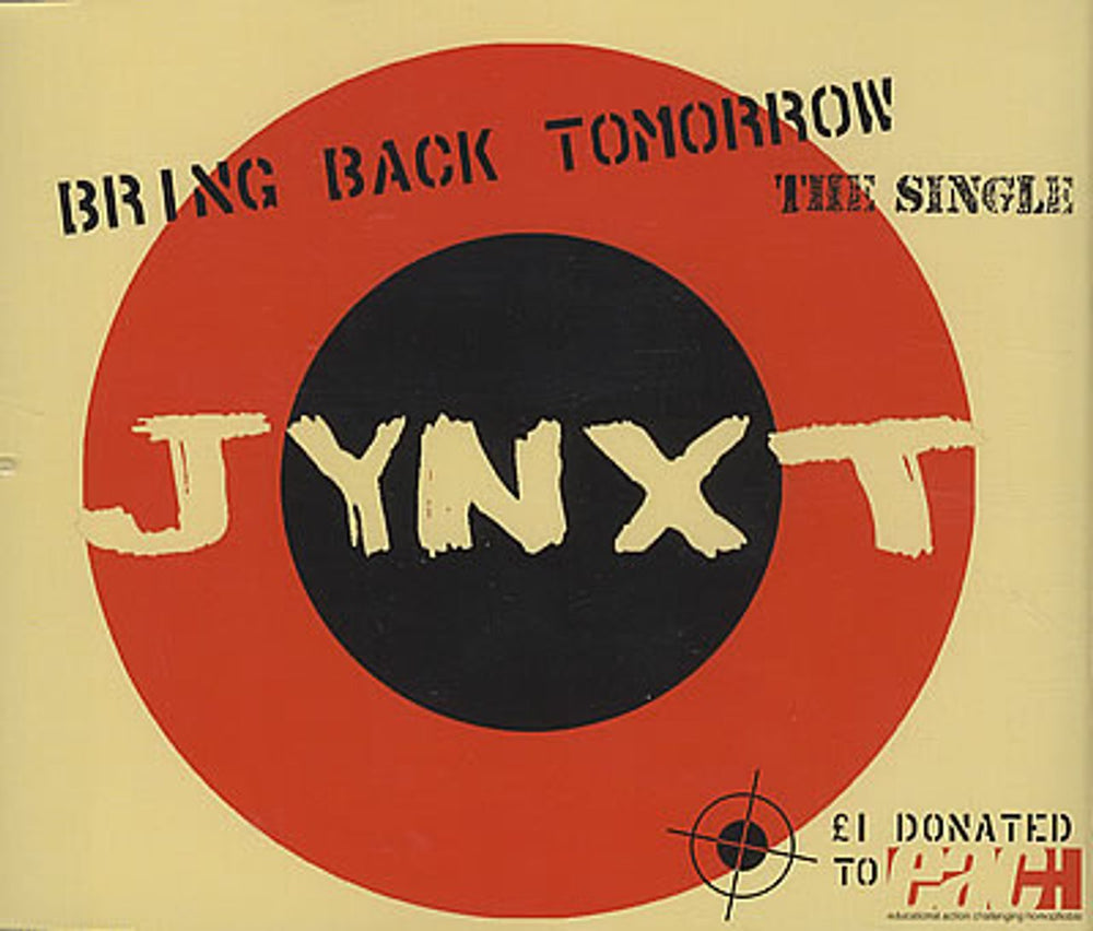 Jynxt Bring Back Tomorrow UK CD single (CD5 / 5") HALOCDS310