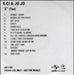 K-Ci & Jojo X (Ten) UK Promo CD-R acetate CDR ACETATE