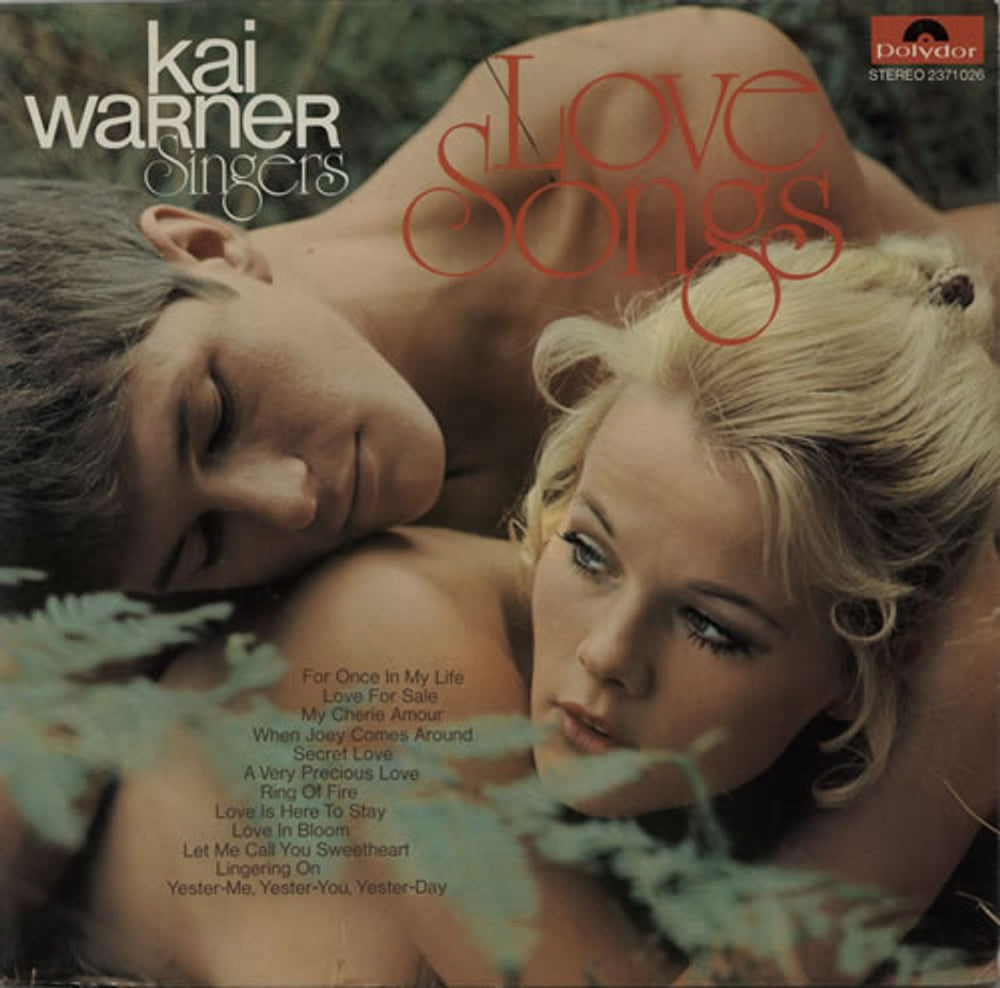 Kai Warner Singers Love Songs German vinyl LP album (LP record) 2371026